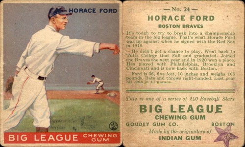 1933 goudey baseball card - 1933,